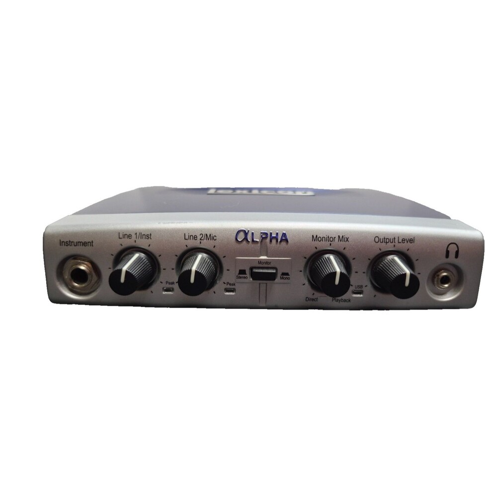 Lexicon Alpha Multi-Channel Desktop Recording Studio No Cords LEXALPHAV C41